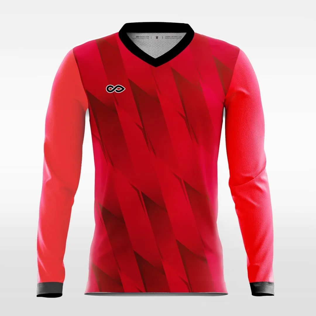 Connection - Customized Men's Sublimated Long Sleeve Soccer Jersey