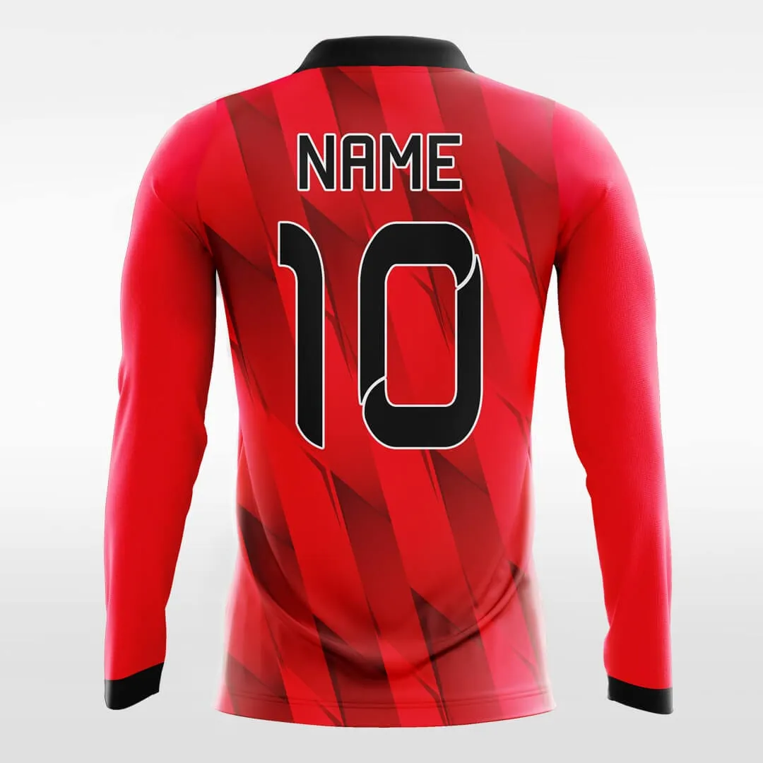 Connection - Customized Men's Sublimated Long Sleeve Soccer Jersey