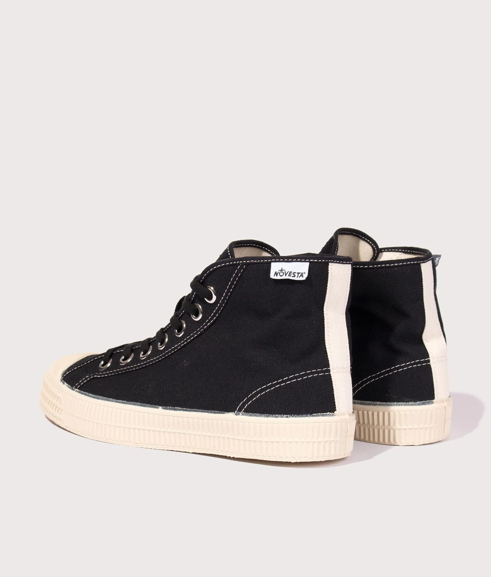 Contrast Stitch Star Dribble Hi-Top