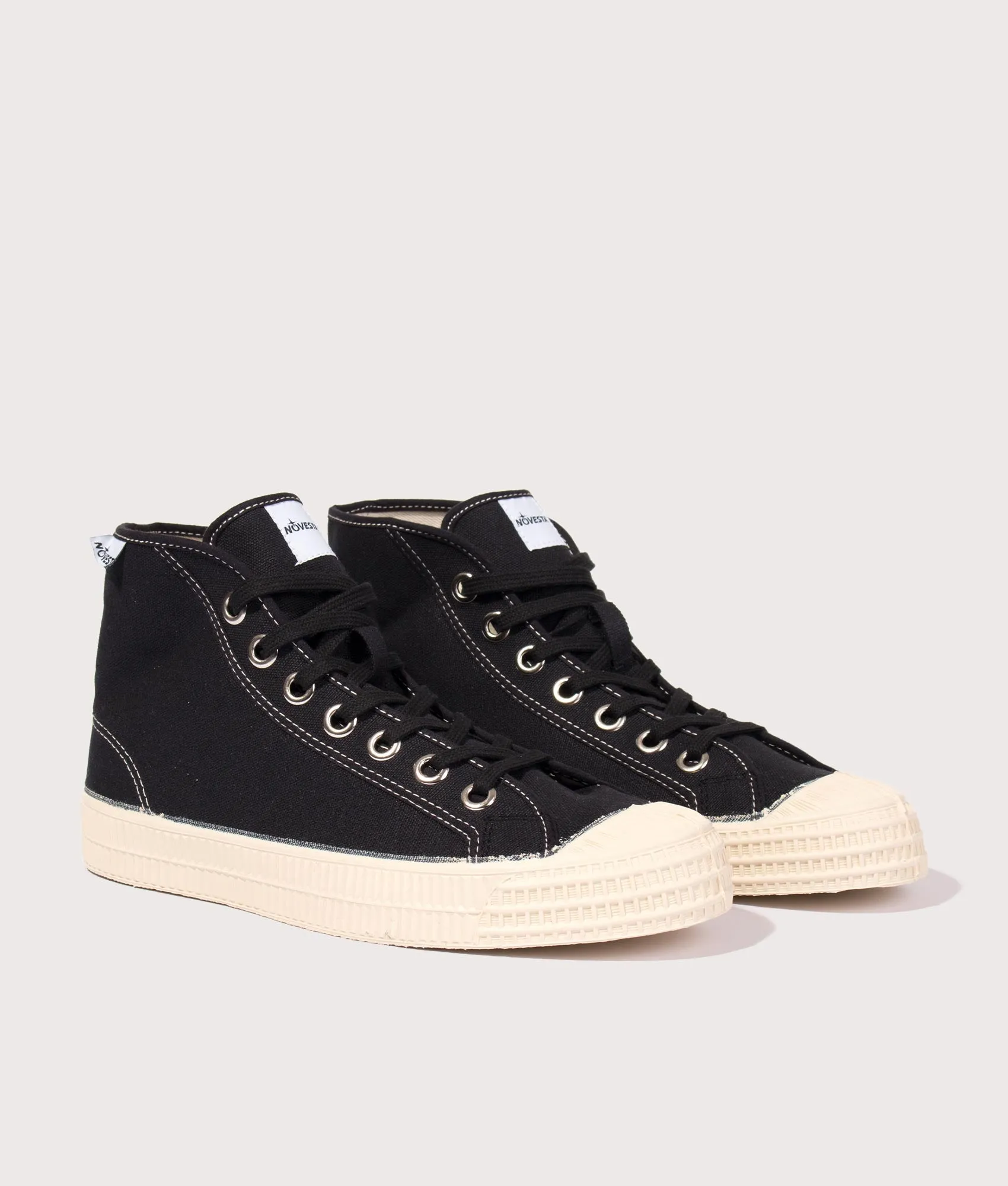 Contrast Stitch Star Dribble Hi-Top