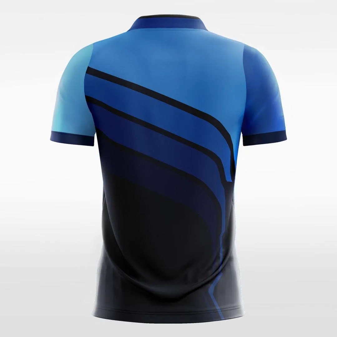 Cool Blue Split - Custom Kids Soccer Jerseys Design Online