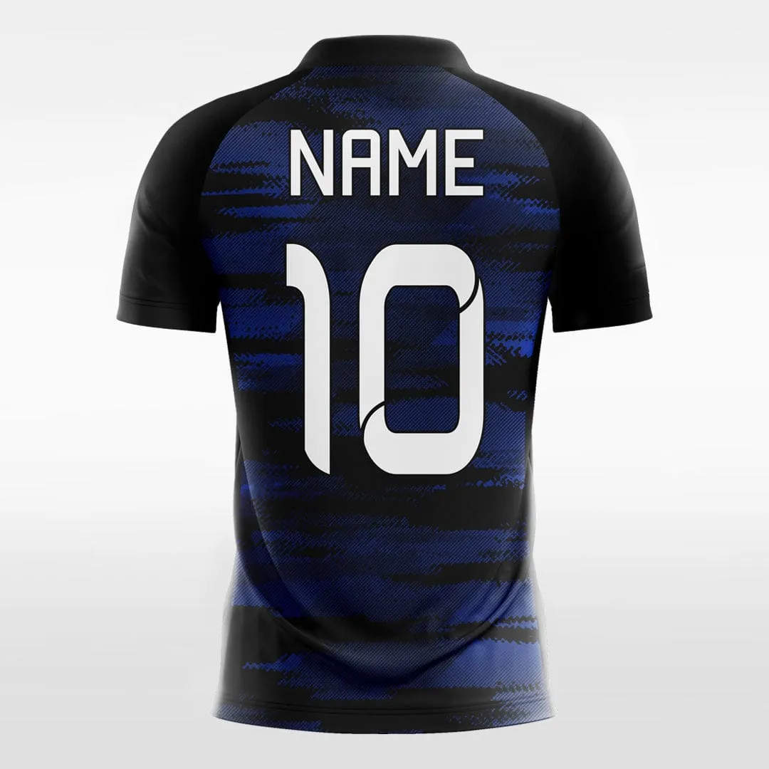 Cool Mosaic - Custom Women Soccer Jerseys Design Navy Blue