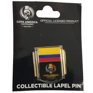 Copa America Centenario USA 2016 Wincraft Yellow Blue Red Collectible Lapel Pin