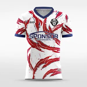 Cracks - Customized Men's Sublimated Soccer Jersey