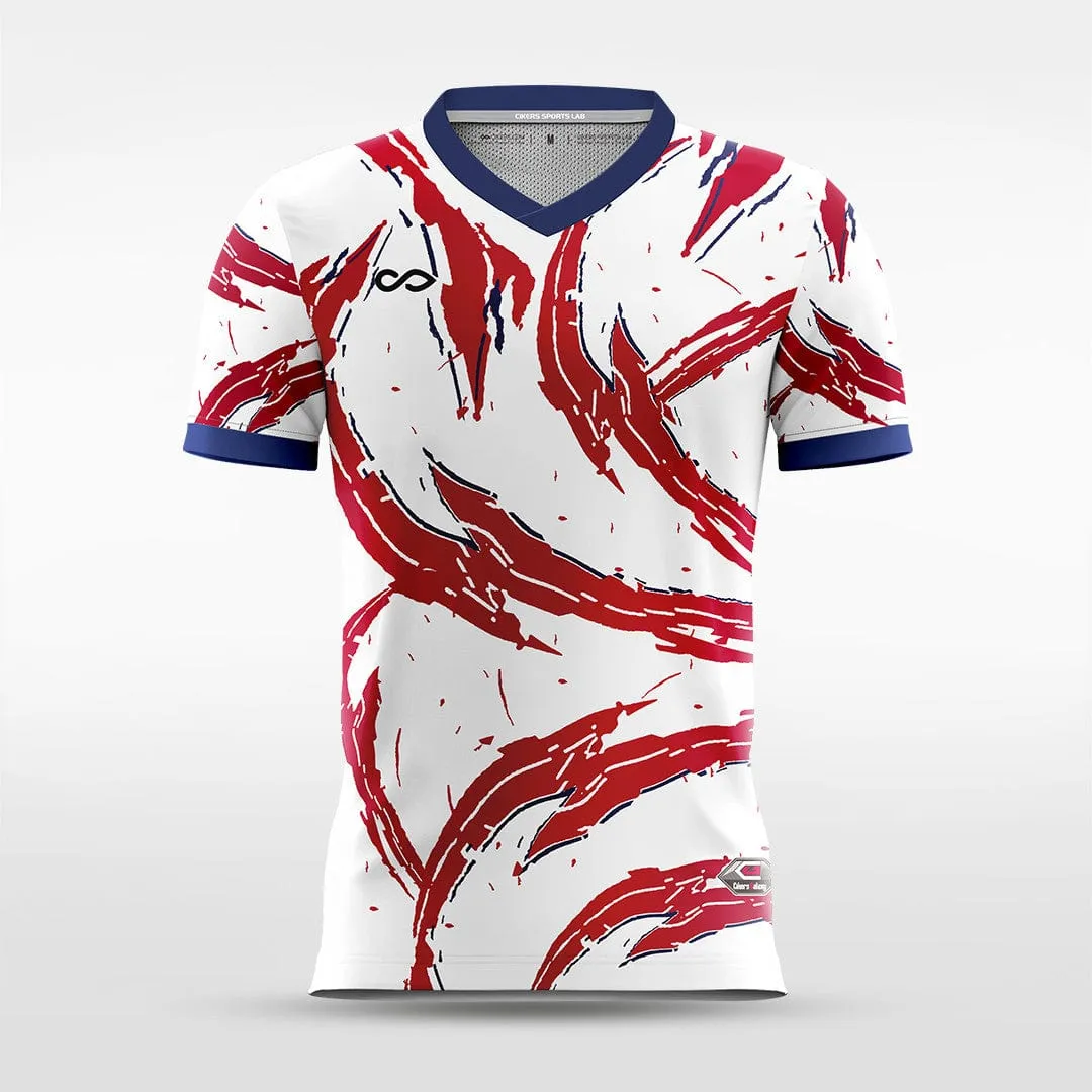 Cracks - Customized Men's Sublimated Soccer Jersey