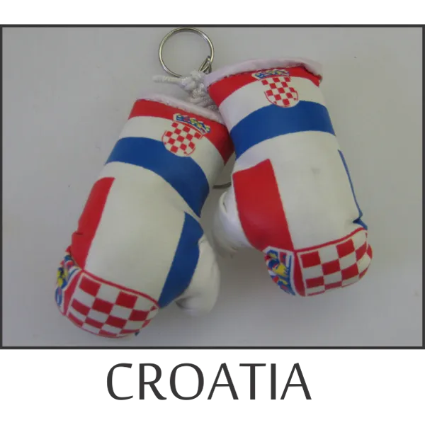 Croatia Mini Boxing Glove