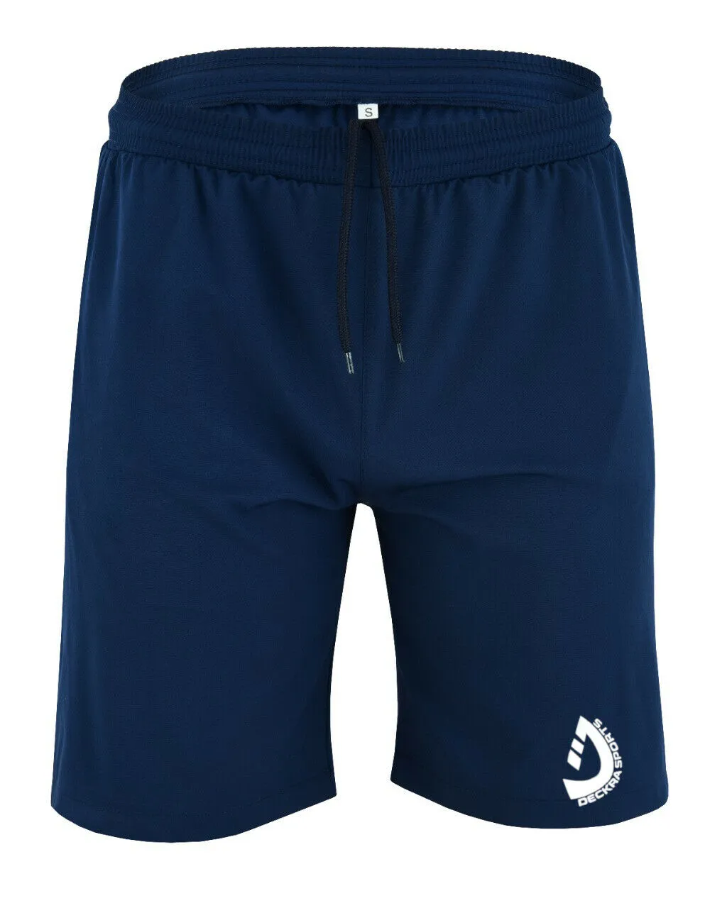 Deckra Mens Fitness Gym Short Navy Blue