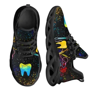 Dentist Medical Items Starry Sky Sneakers