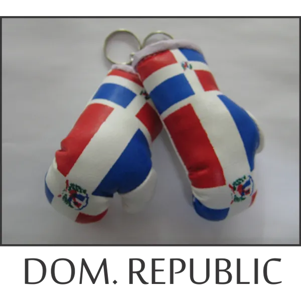 Dominican Republic Mini Boxing Glove