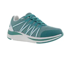 Drew Balance Women's Sneaker In Green Mesh Combo