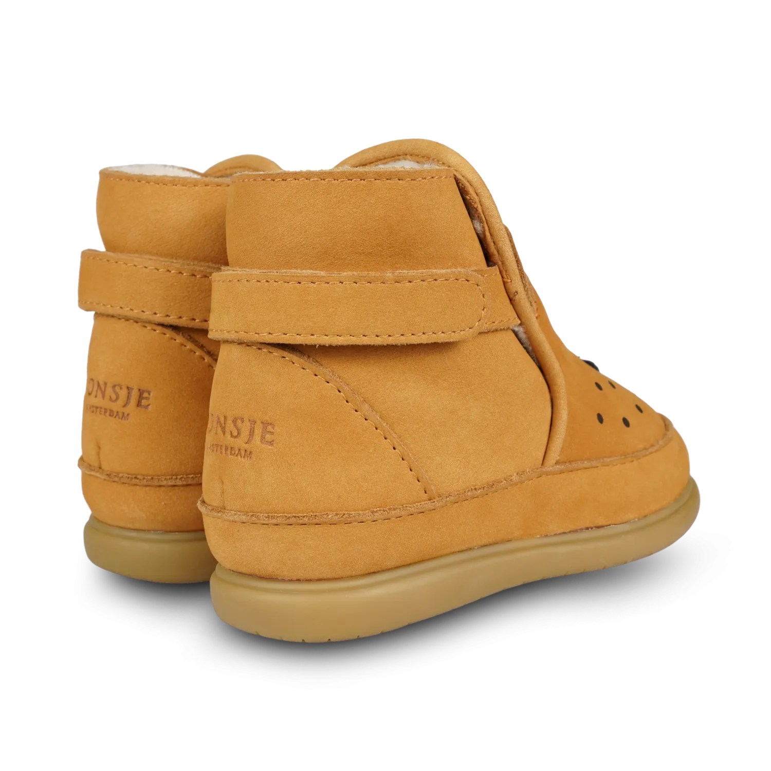 Dubu Classic Shoes | Lion | Caramel Nubuck