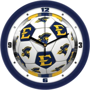 East Tennessee State Wall Clock - Soccer