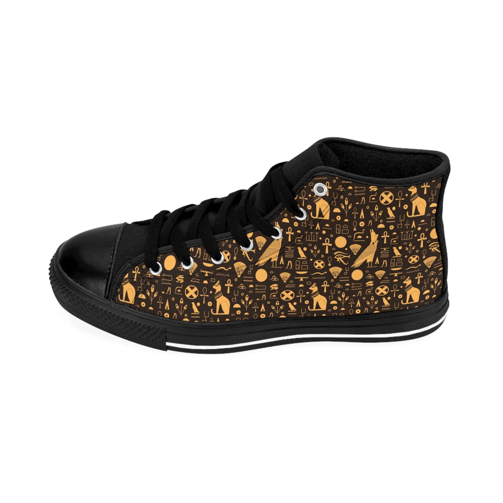 Egypt Pattern Women's Classic Sneakers