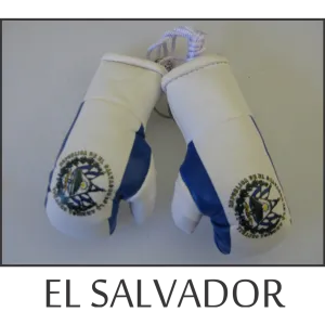 El Salvador Mini Boxing Glove