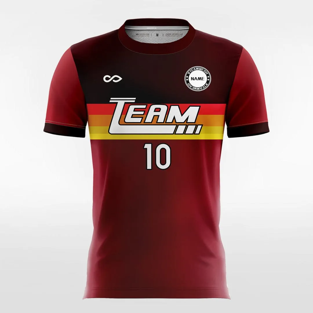 Ember Split - Women Custom Soccer Jerseys Design Stripe