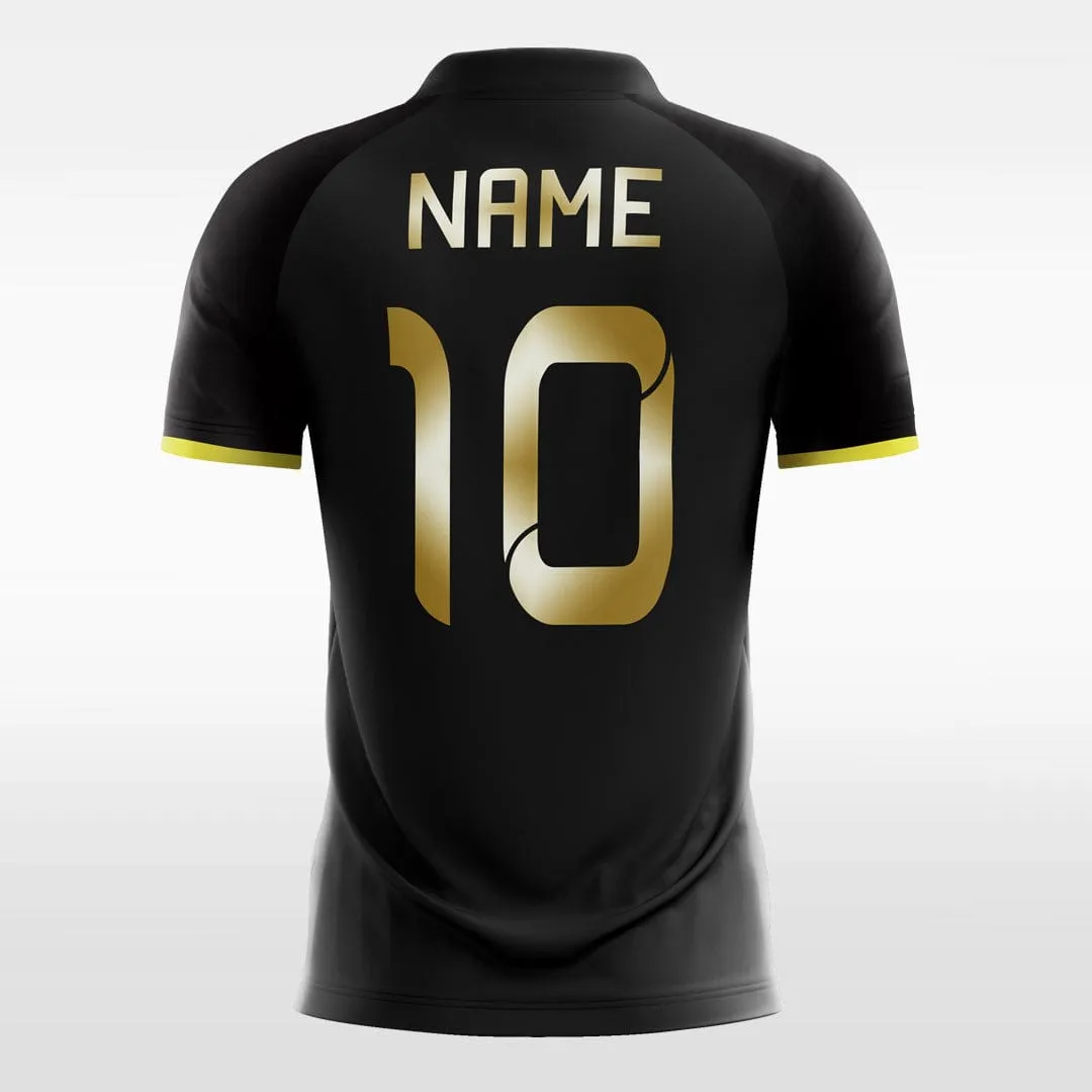 Fashion Sequin - Custom Kids Soccer Jerseys Design Black