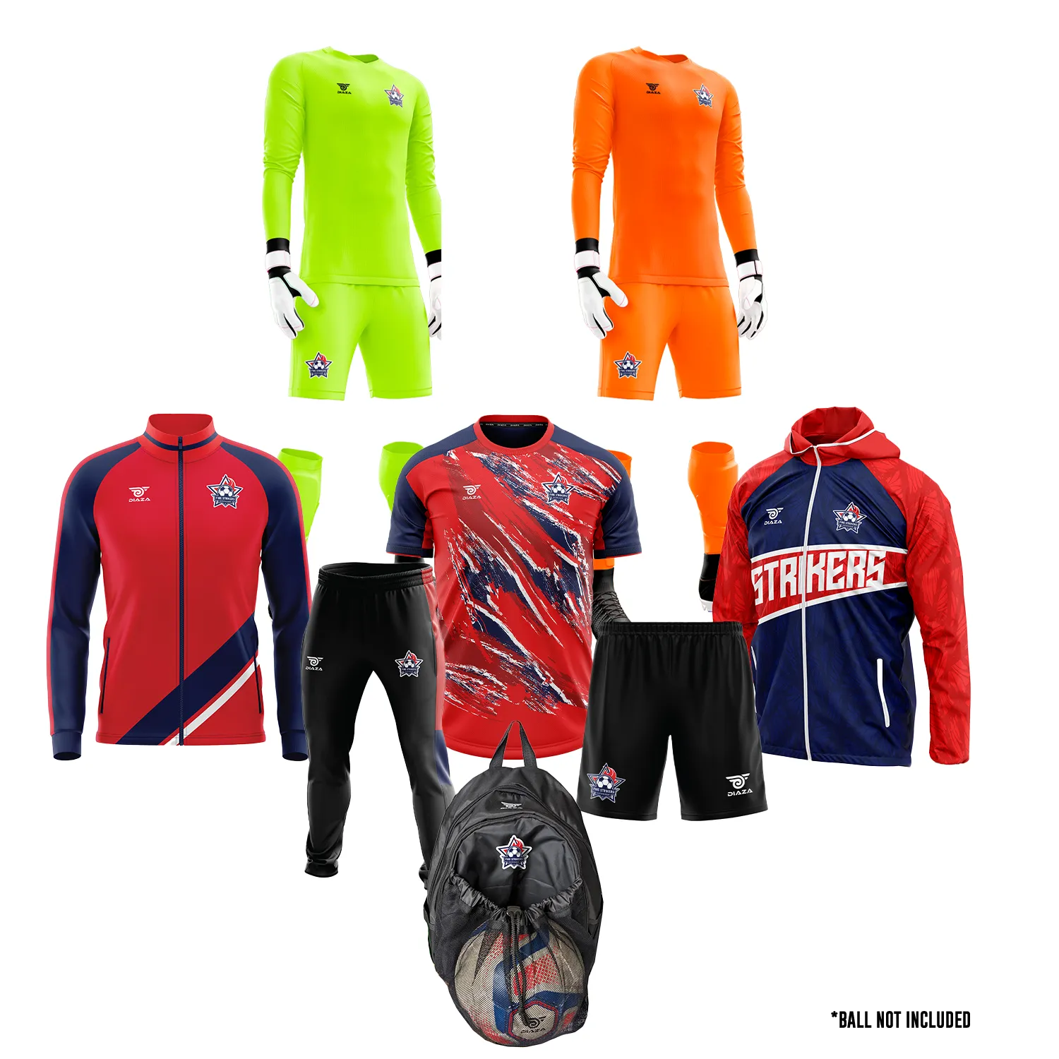 Fire Strikers GK Travel Kit