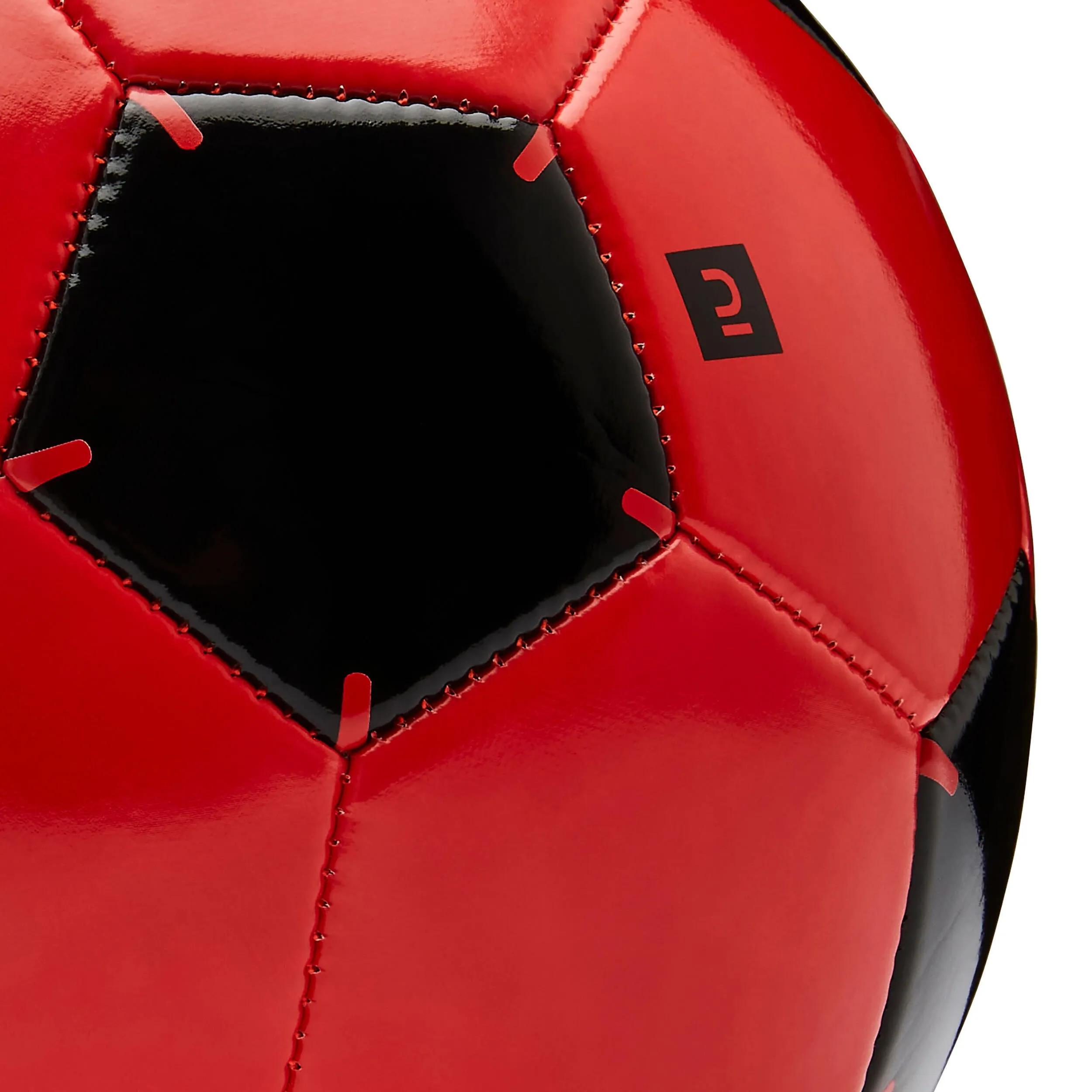 First Kick soccer ball size 4 (children 9-12 years old) red KIPSTA, red