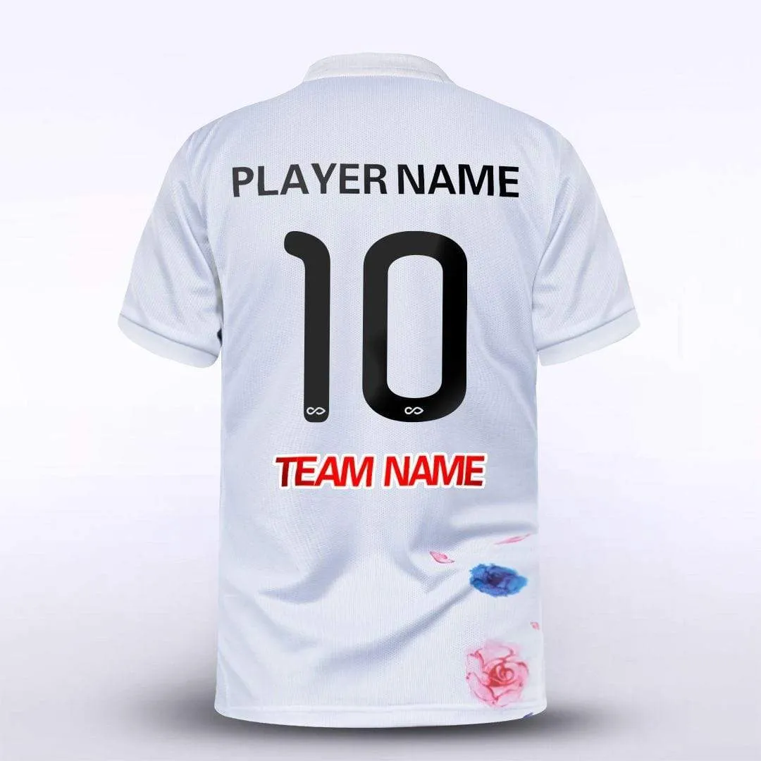 Flower Meadow - Customized Kid's Sublimated Soccer Jersey