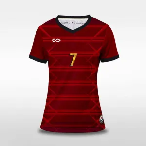 Fortified Parallel - Customized Women's Sublimated Soccer Jerseys