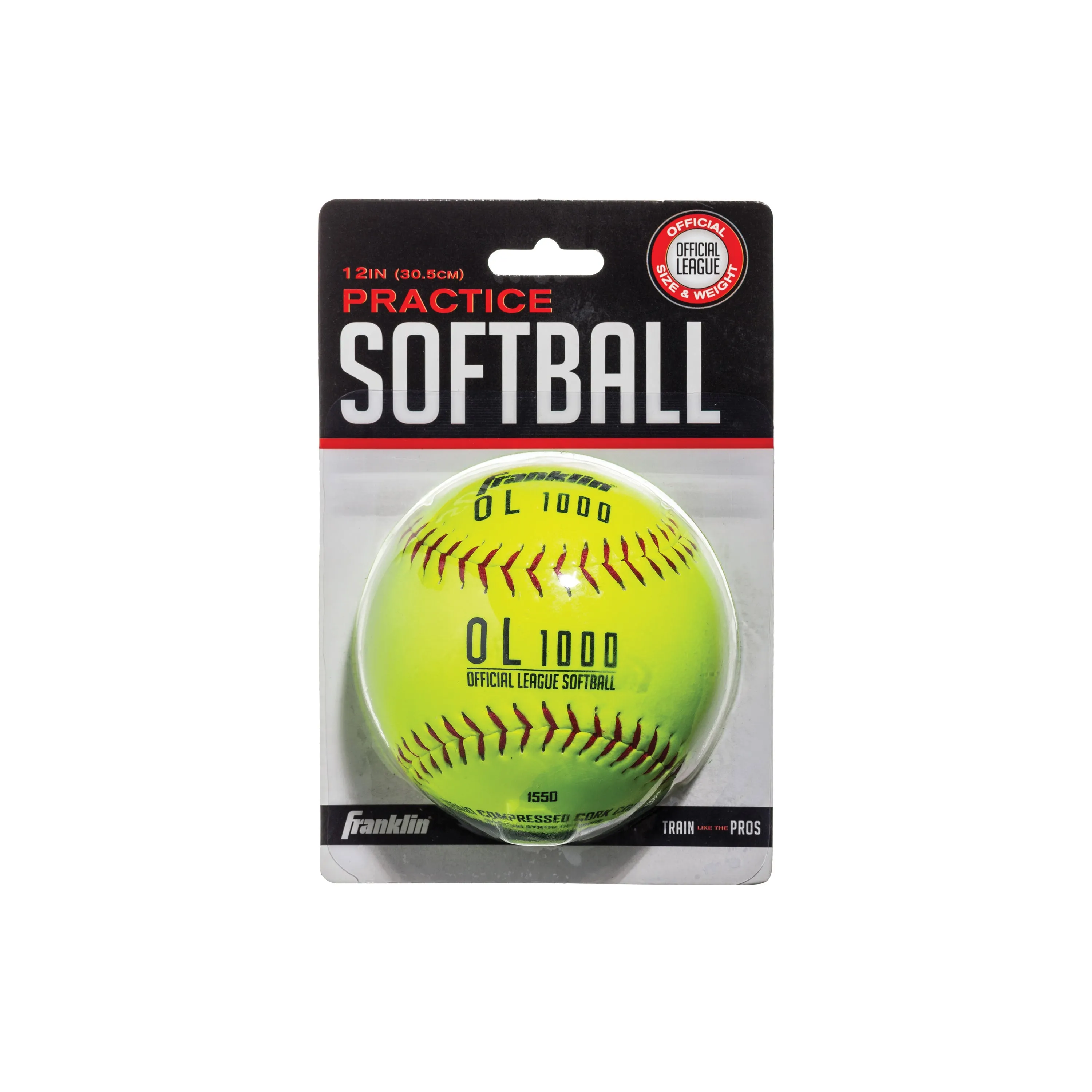 Franklin Sports OL 1000 Series 10981 Soft Ball, 12 in Dia, Synthetic