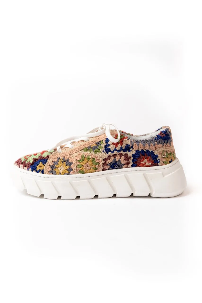 Free People Catch Me If You Can Crocheted Sneakers