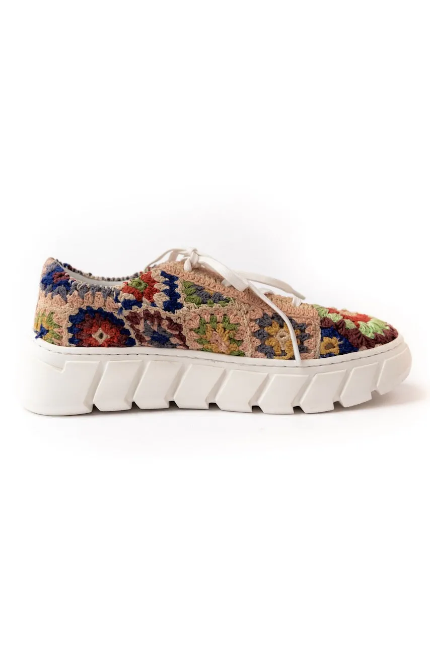 Free People Catch Me If You Can Crocheted Sneakers