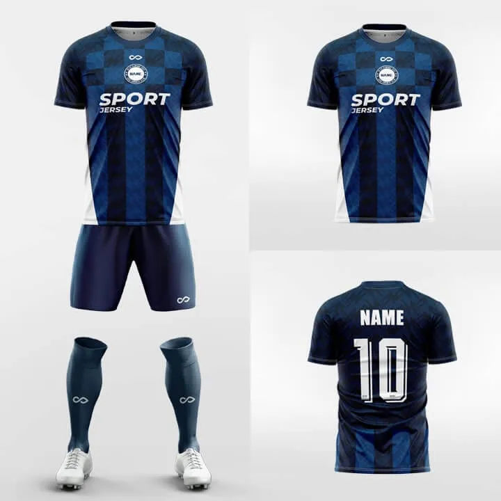 Fringe-Custom Soccer Jerseys Kit Sublimated Design