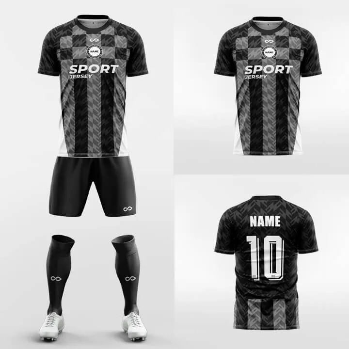 Fringe-Custom Soccer Jerseys Kit Sublimated Design