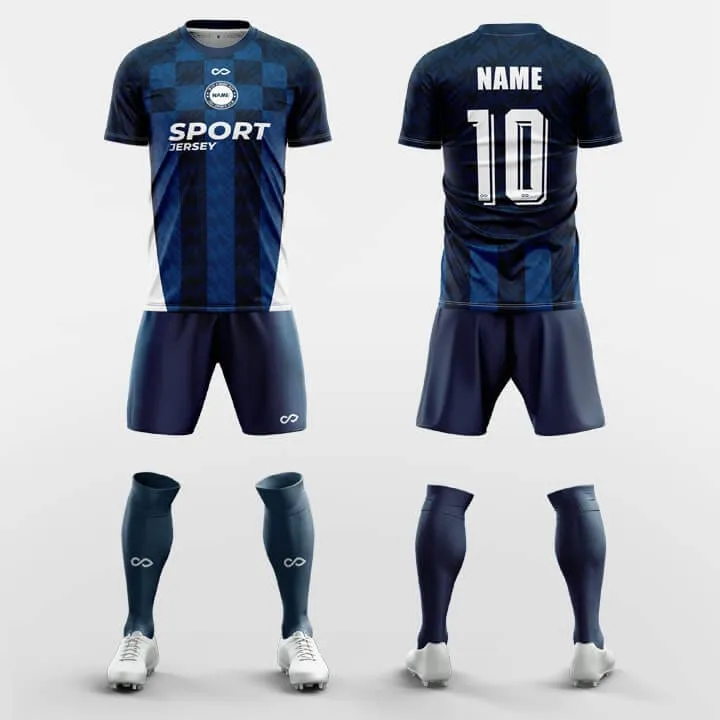 Fringe-Custom Soccer Jerseys Kit Sublimated Design