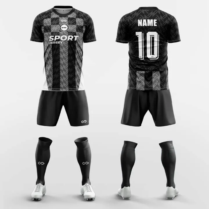 Fringe-Custom Soccer Jerseys Kit Sublimated Design