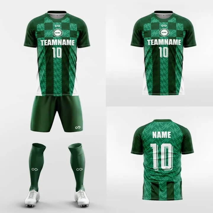 Fringe-Custom Soccer Jerseys Kit Sublimated Design