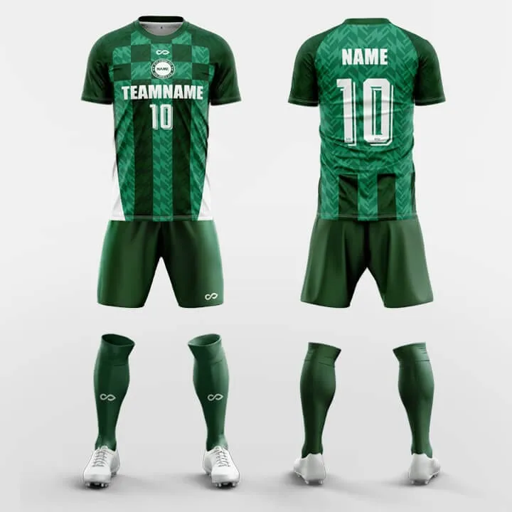 Fringe-Custom Soccer Jerseys Kit Sublimated Design