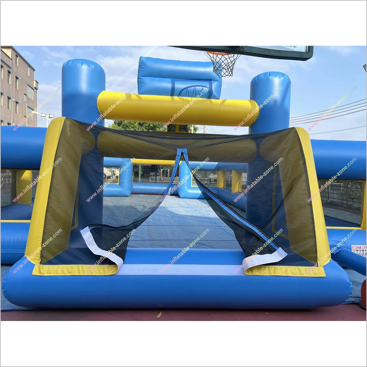 Fun Outdoor Sports Games Football Pitch Near Me Childrens Soft Play Area Inflatable Soccer Field For Rent