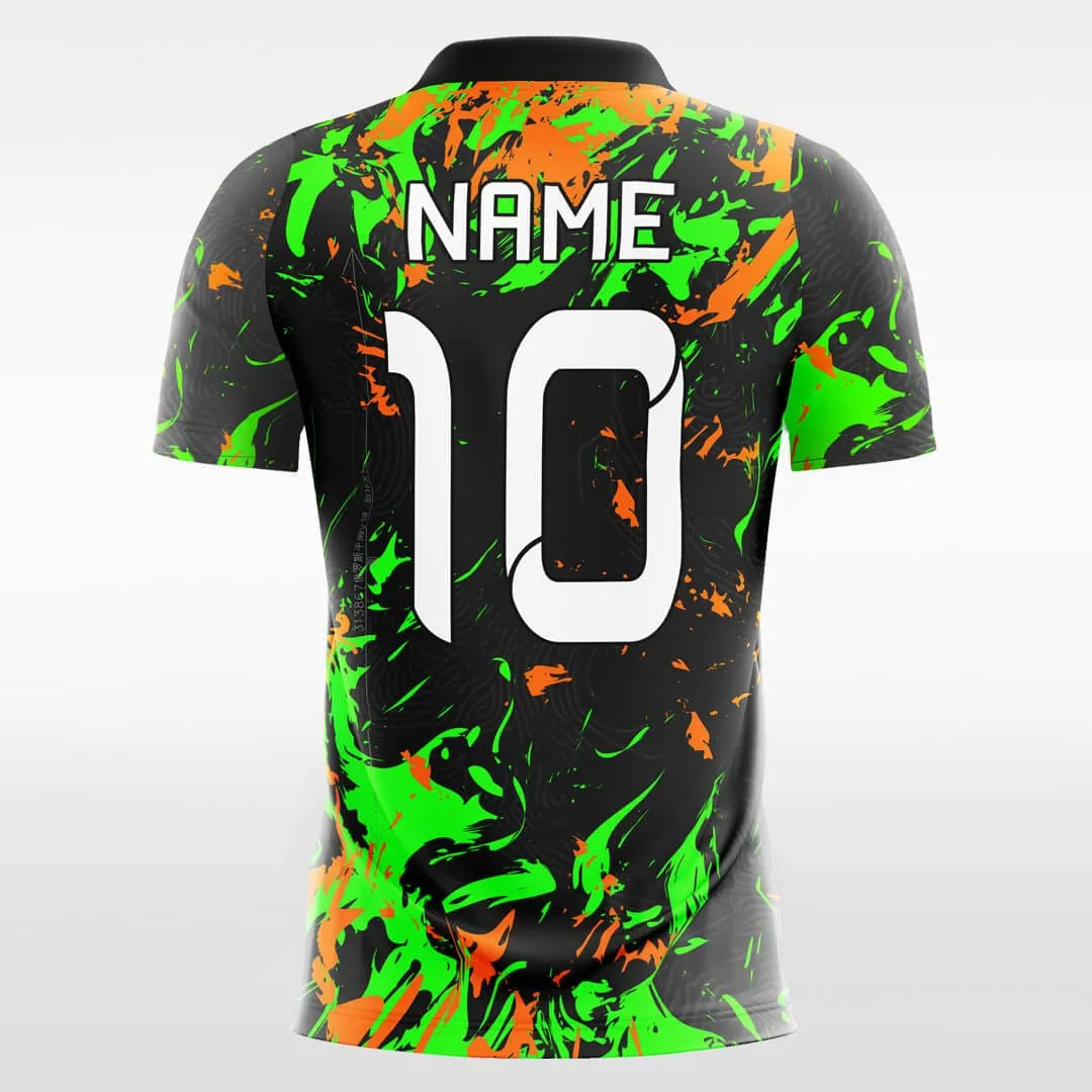 Glow - Custom Fluorescent Soccer Jersey for Men Sublimation