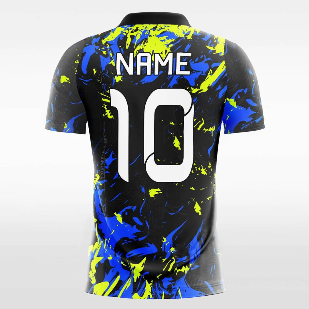 Glow - Custom Fluorescent Soccer Jersey for Men Sublimation