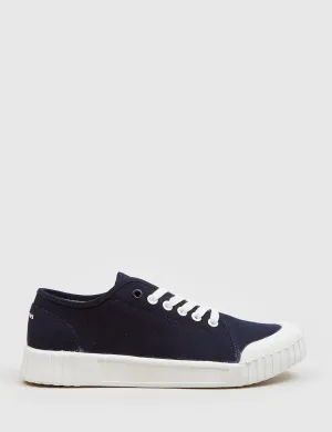 Good News Bagger Low Trainers (Canvas) - Navy