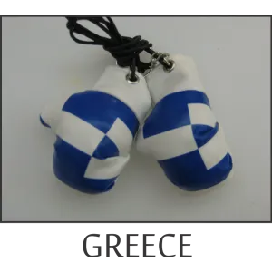 Greece Mini Boxing Glove