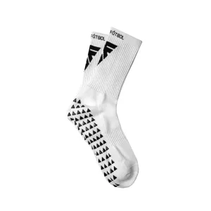 Grip Sock - White (v1) - Football   Soccer