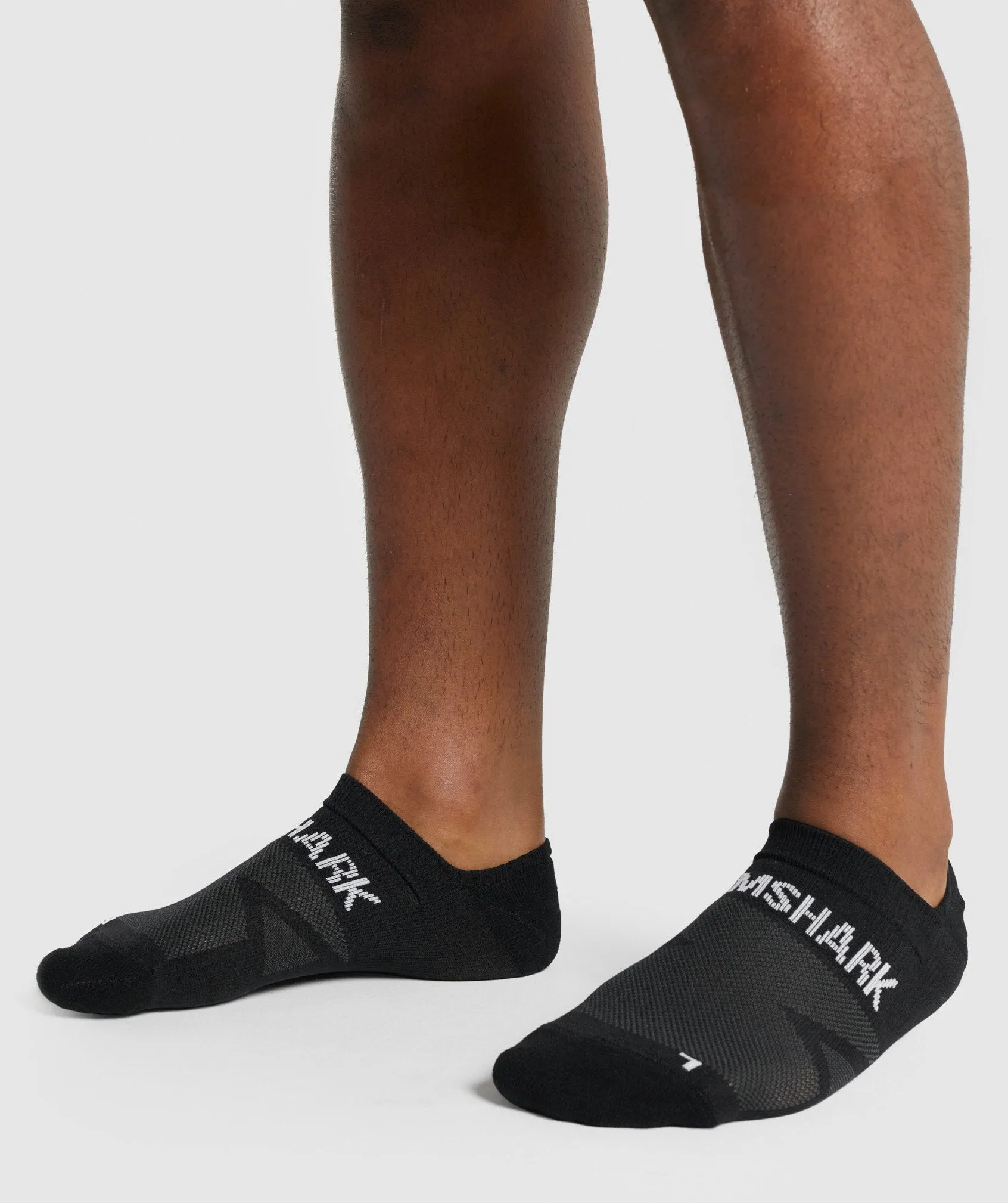 Gymshark No Show Performance Socks - Black