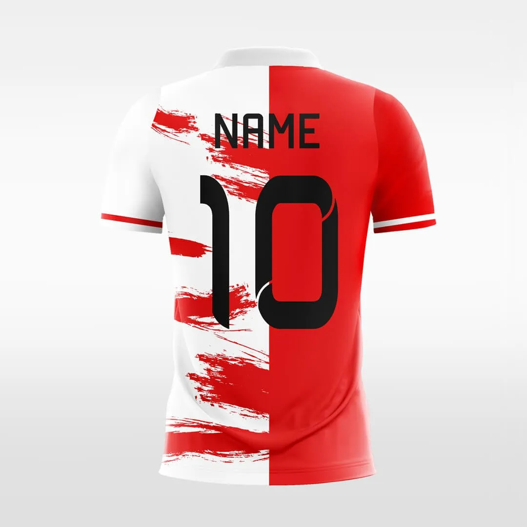 Half Splicing - Custom Soccer Jersey for Men Sublimation FT060307S