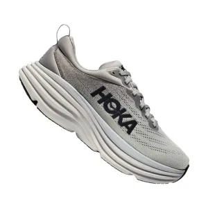 HOKA Men's Bondi 8 - Sharkskin/Harbor Mist