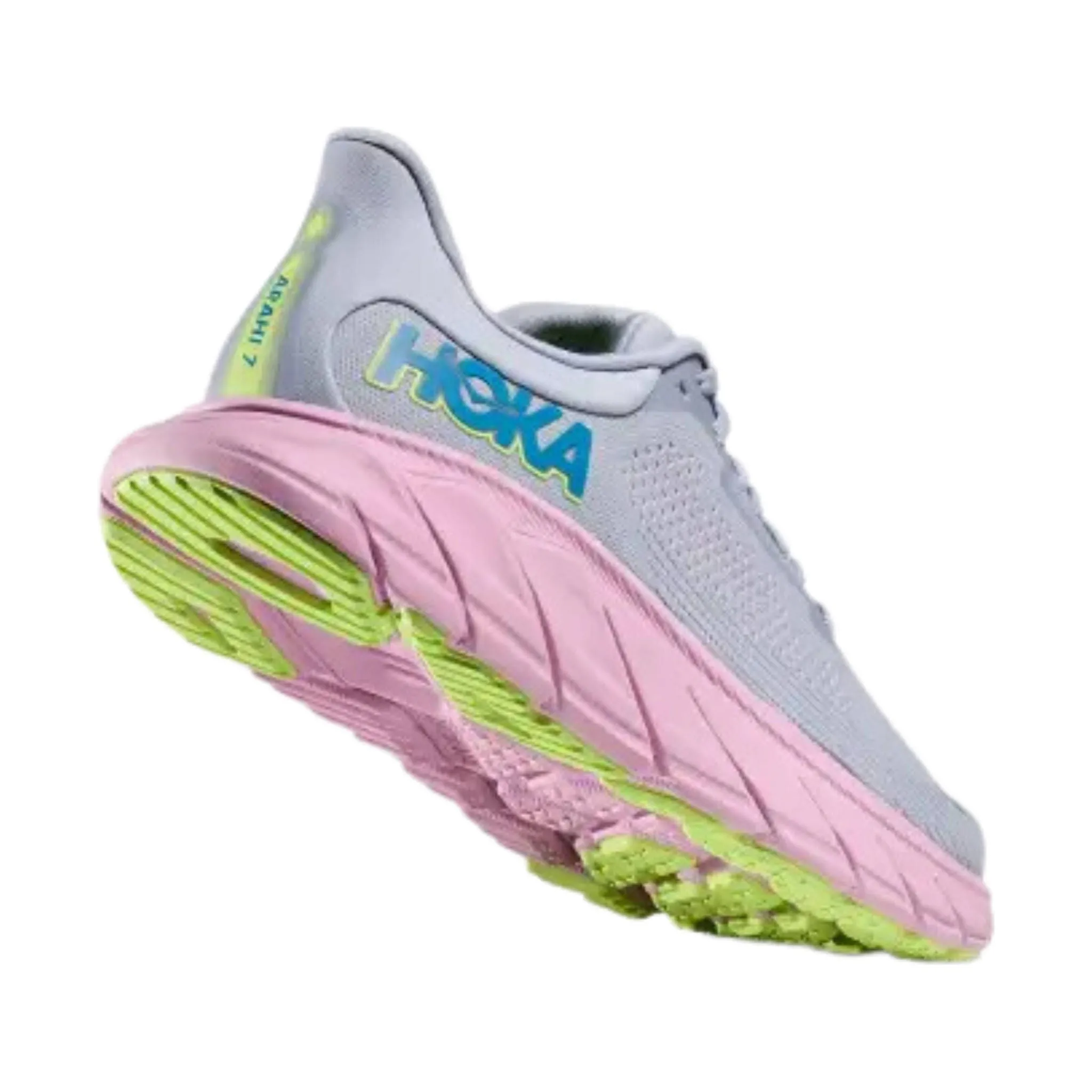 HOKA Women's Arahi 7 - Gull/ Pink Twilight