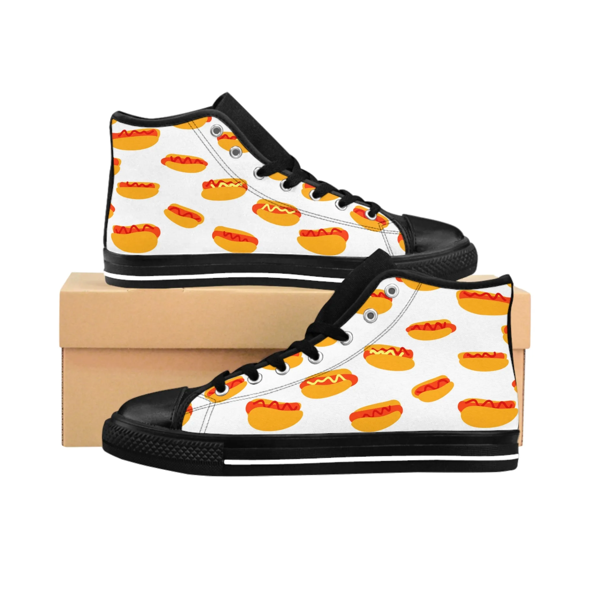 Hot Dogs Women's Classic Sneakers