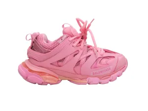 Hot Pink Balenciaga Low-Top Track Sneakers Size 38