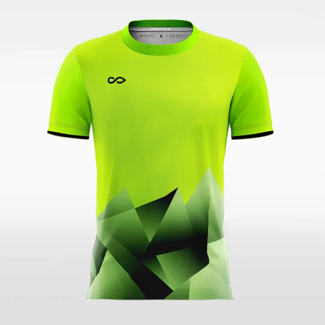 Iceberg - Customized Men's Fluorescent Sublimated Soccer Jersey