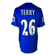 John Terry Signed Chelsea FC Centenary Soccer Jersey BAS