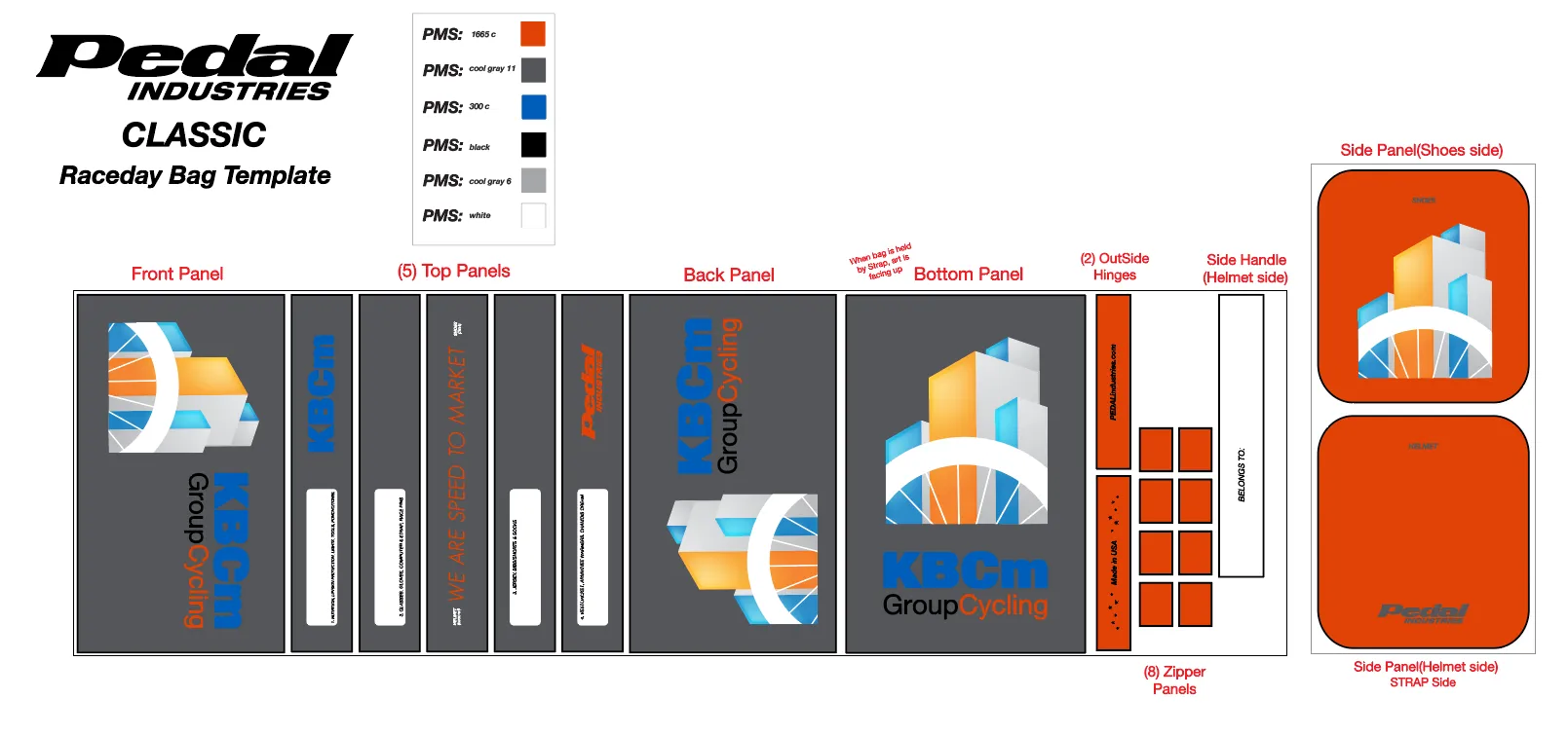 KBCM Group Cycling 2022 RACEDAY BAG™