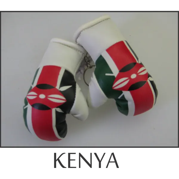 Kenya Mini Boxing Glove