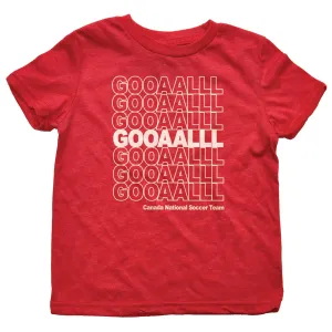 Kids' Canada Soccer Gooaalll T-Shirt